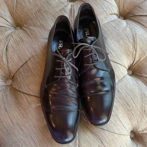Men’s Prada brown lace up shoes sz 9.5